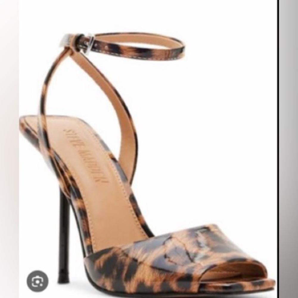 New Steve Madden Leopard Print Stiletto Heels